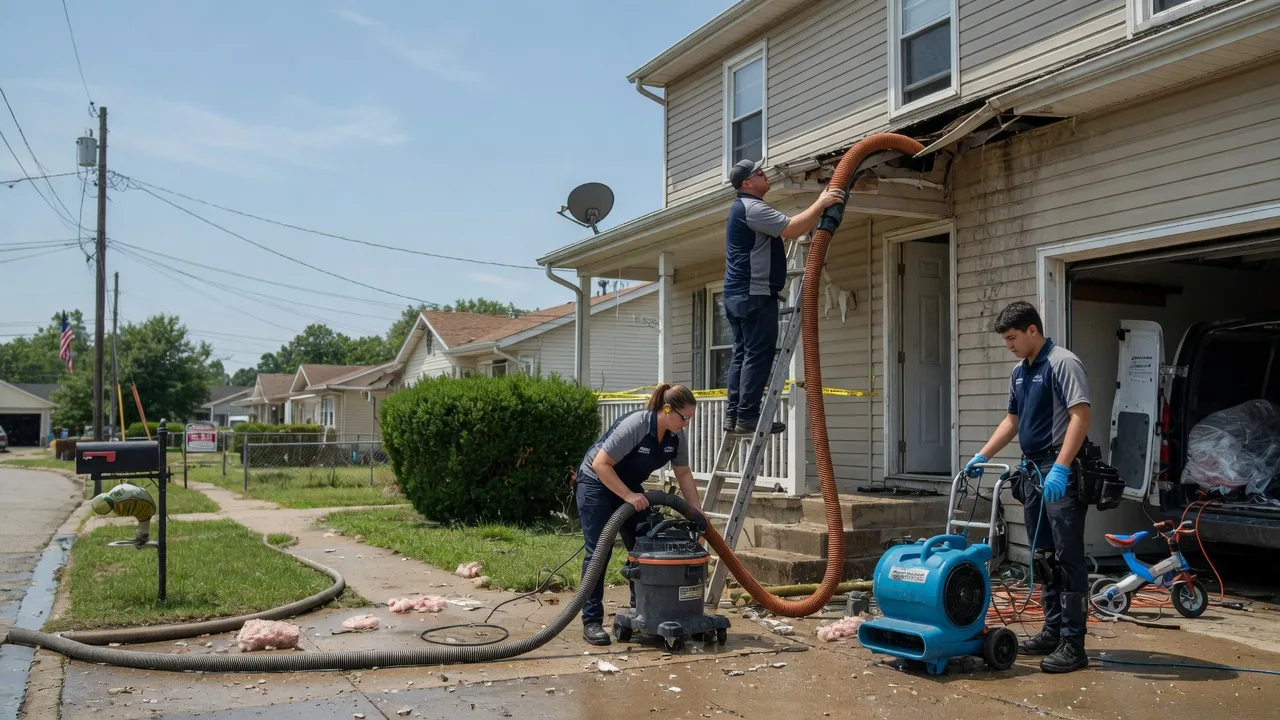 Water Damage Restoration in Herrick Center, PA near me